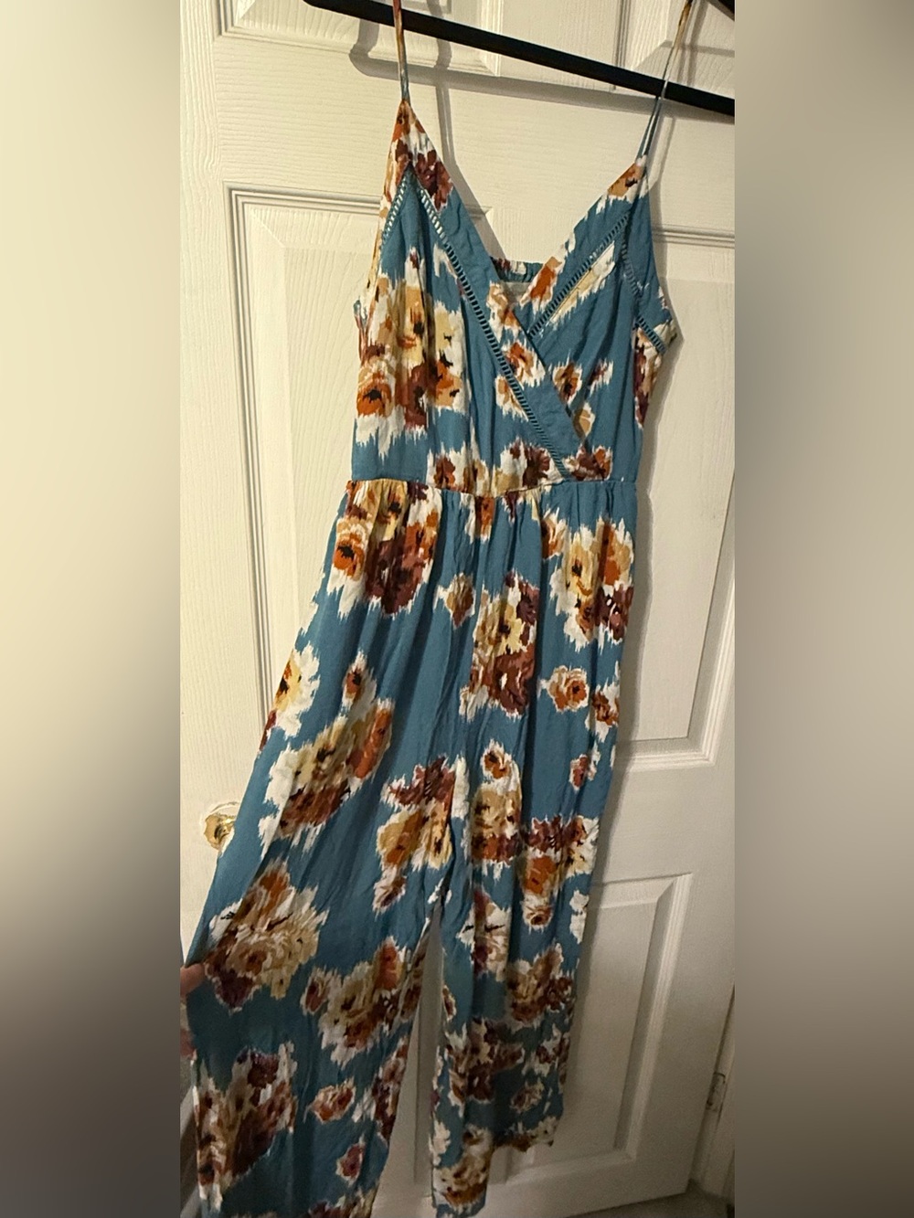 BOG Collection floral jumpsuit M